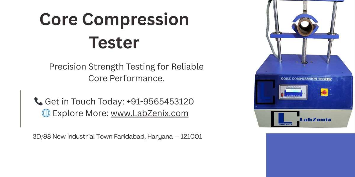 Test the Strength of Paper Cores with Precision – LabZenix Core Compression Tester