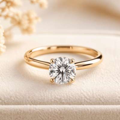 Elegant Solitaire Diamond Ring by House of Quadri Profile Picture