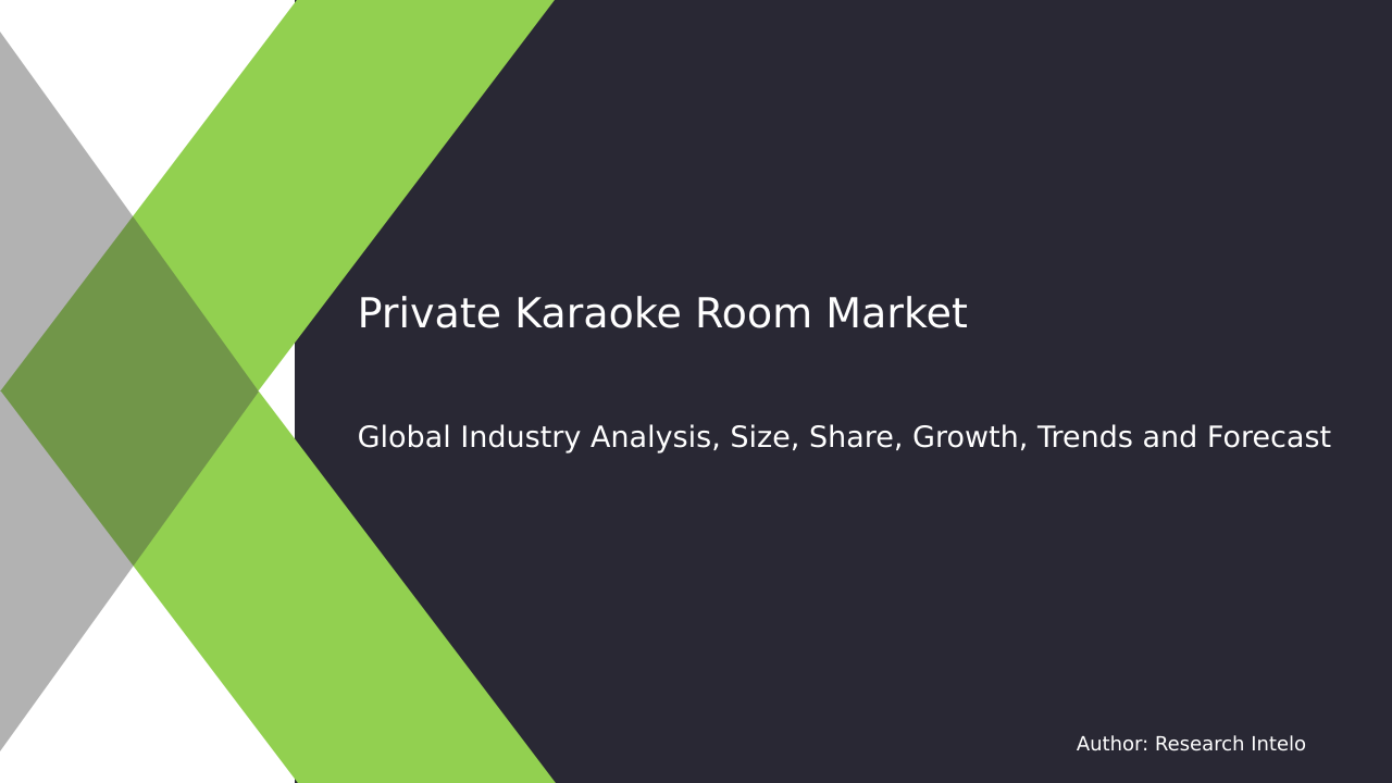 Private Karaoke Room Market Research Report 2033