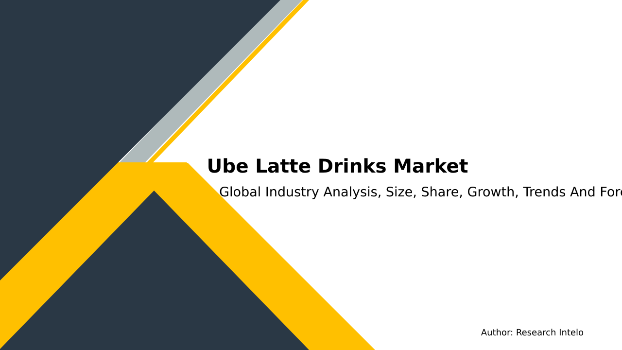 Ube Latte Drinks Market Research Report 2033
